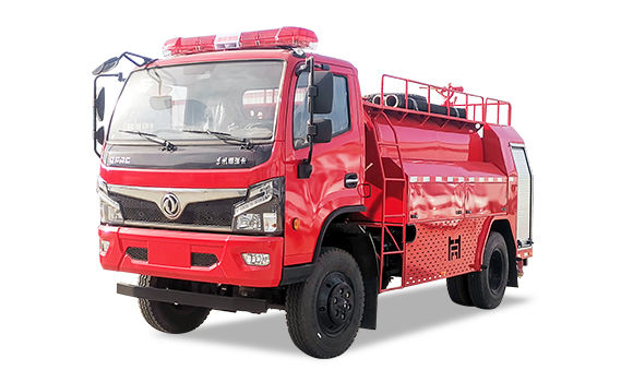 东风福瑞卡3.65方四驱消防水车